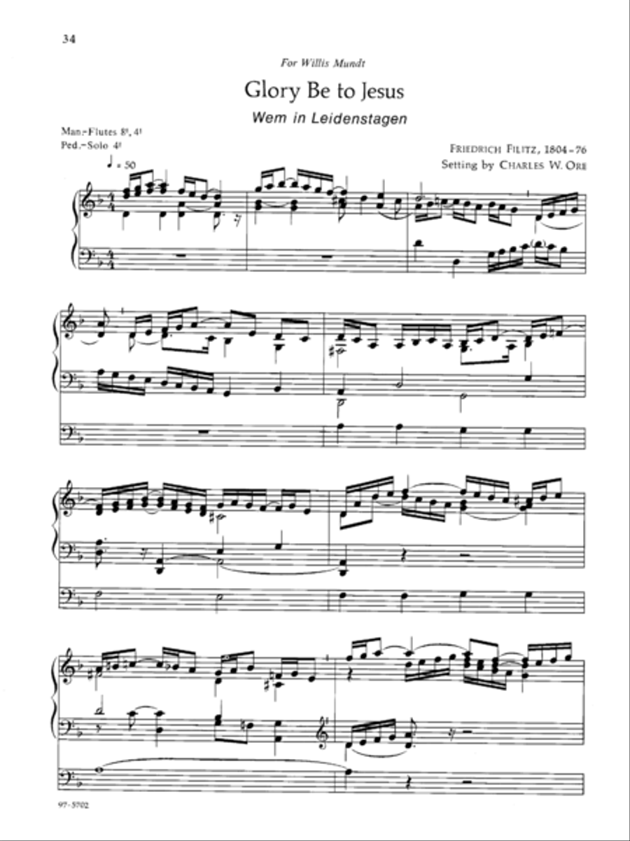 Eleven Compositions for Organ, Set III Organ scores gallery preview page 13