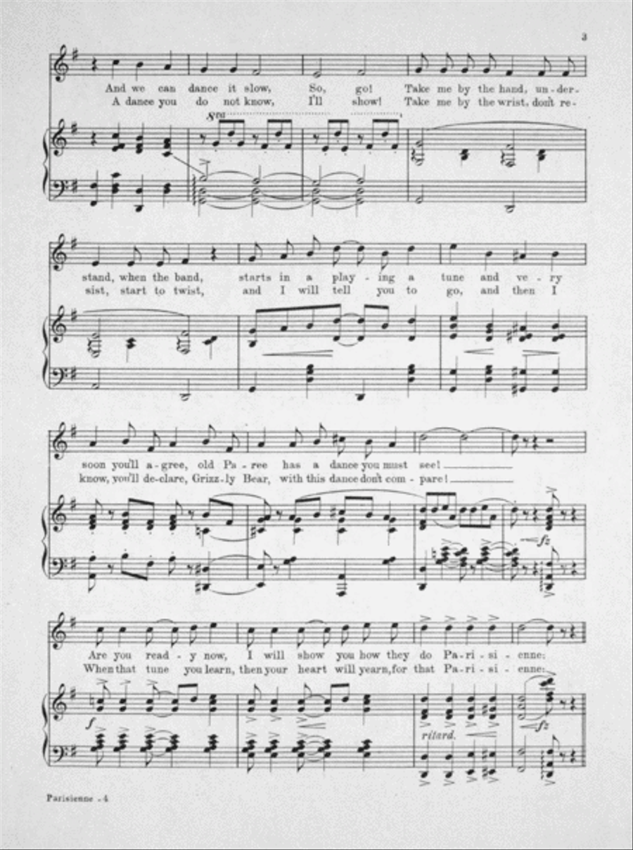 Parisienne Voice scores gallery preview page 3