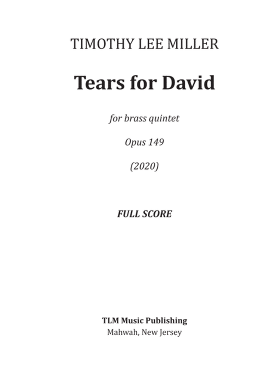 Tears for David image number null
