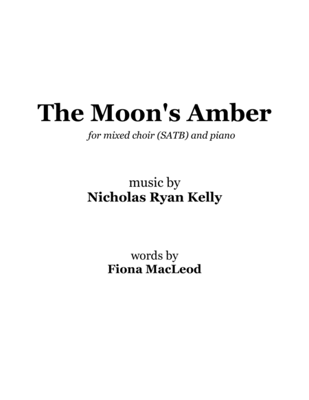 The Moon's Amber
