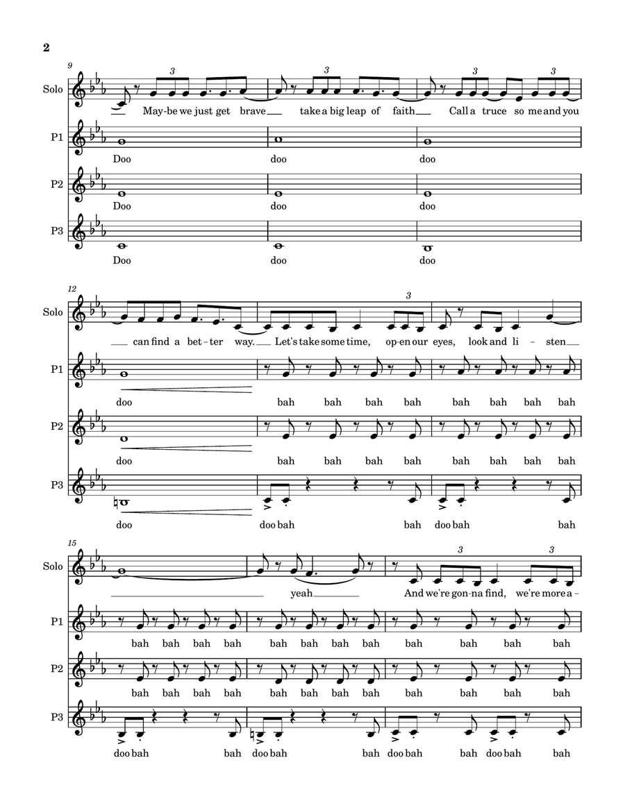 Revolutionary - SSA - Digital Sheet Music | Sheet Music Plus