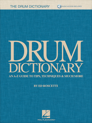Book cover for Drum Dictionary