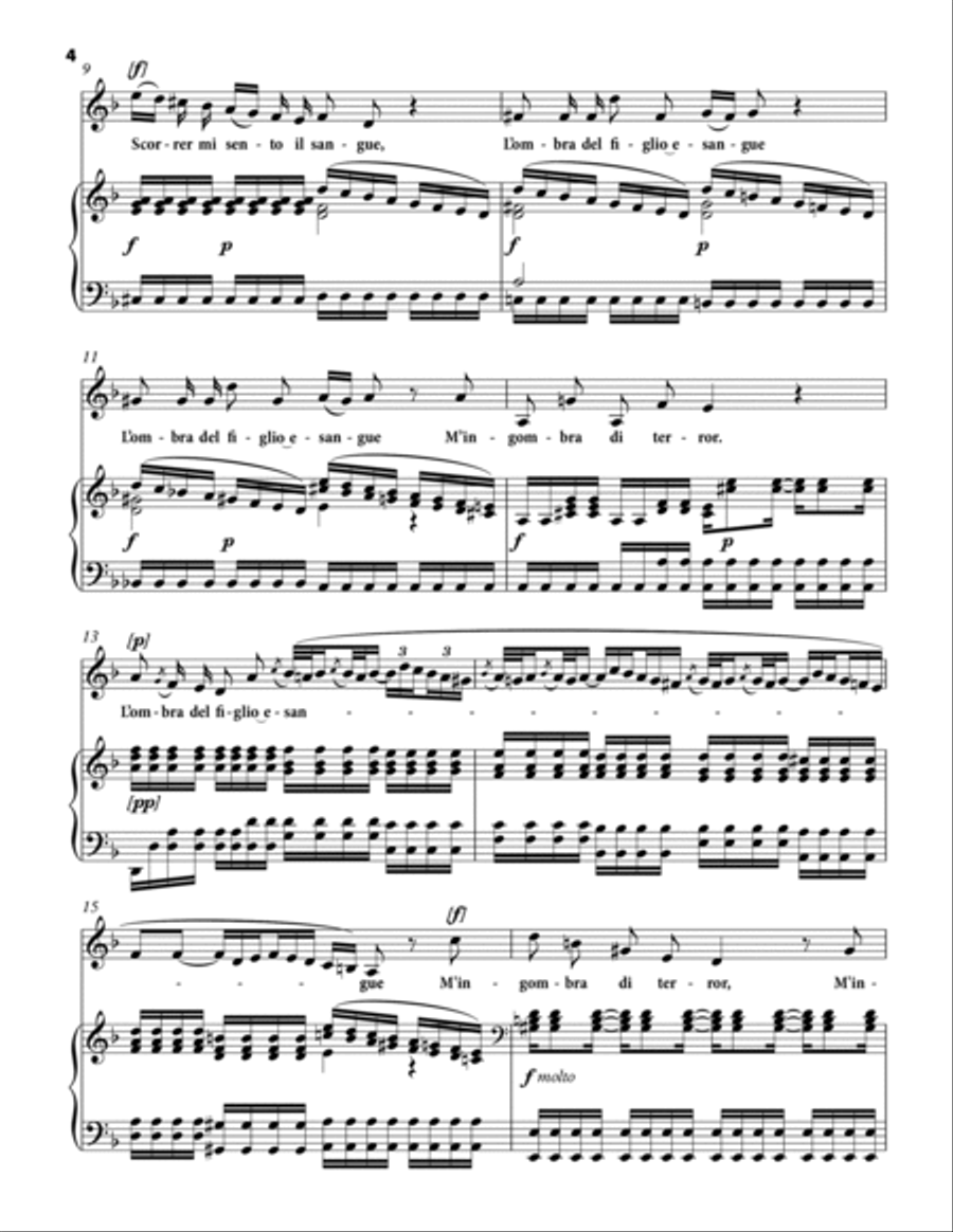 VIVALDI Antonio: Gelido in ogni vena, aria from the opera 