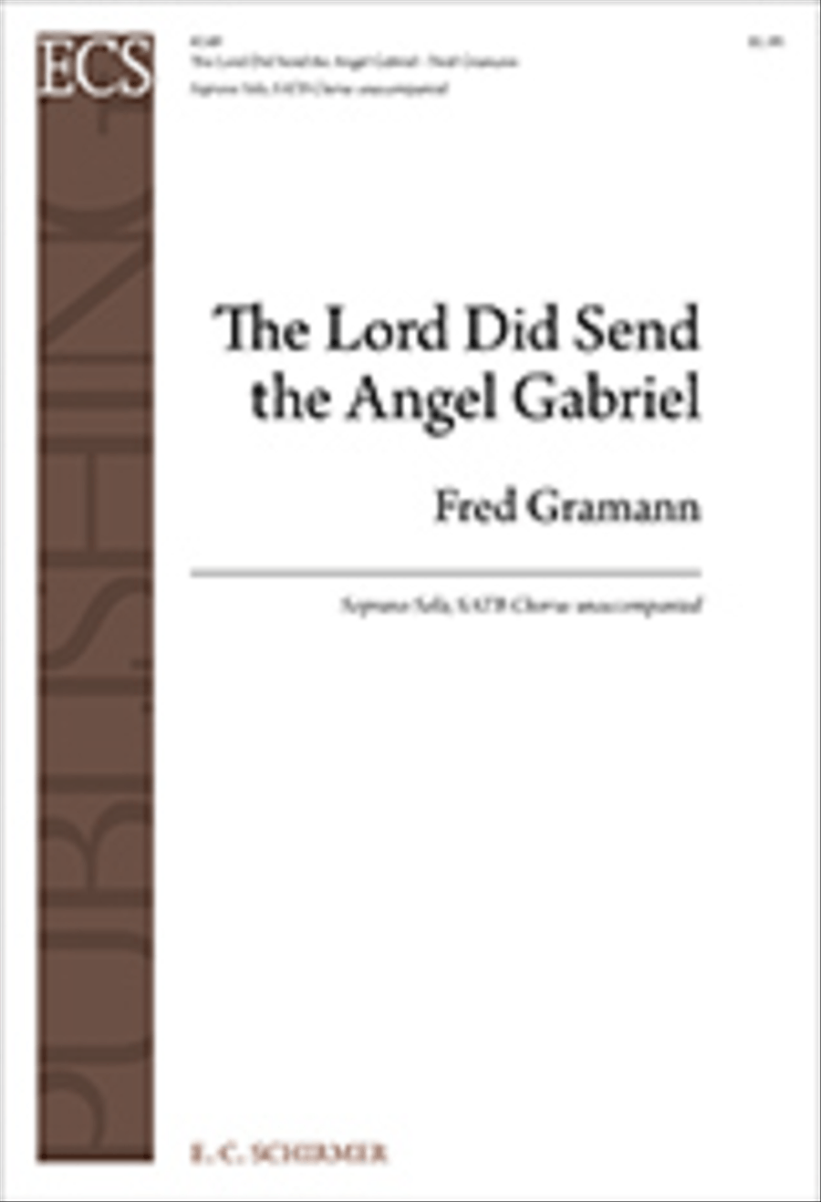 The Lord Did Send the Angel Gabriel 4-Part scores gallery preview page 1