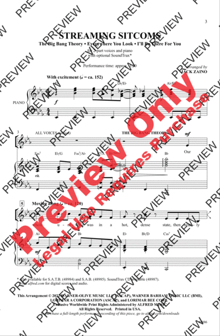 Streaming Sitcoms Streaming Sitcoms 2-Part scores gallery preview page 3