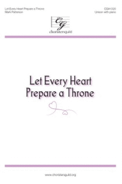 Let Every Heart Prepare a Throne image number null