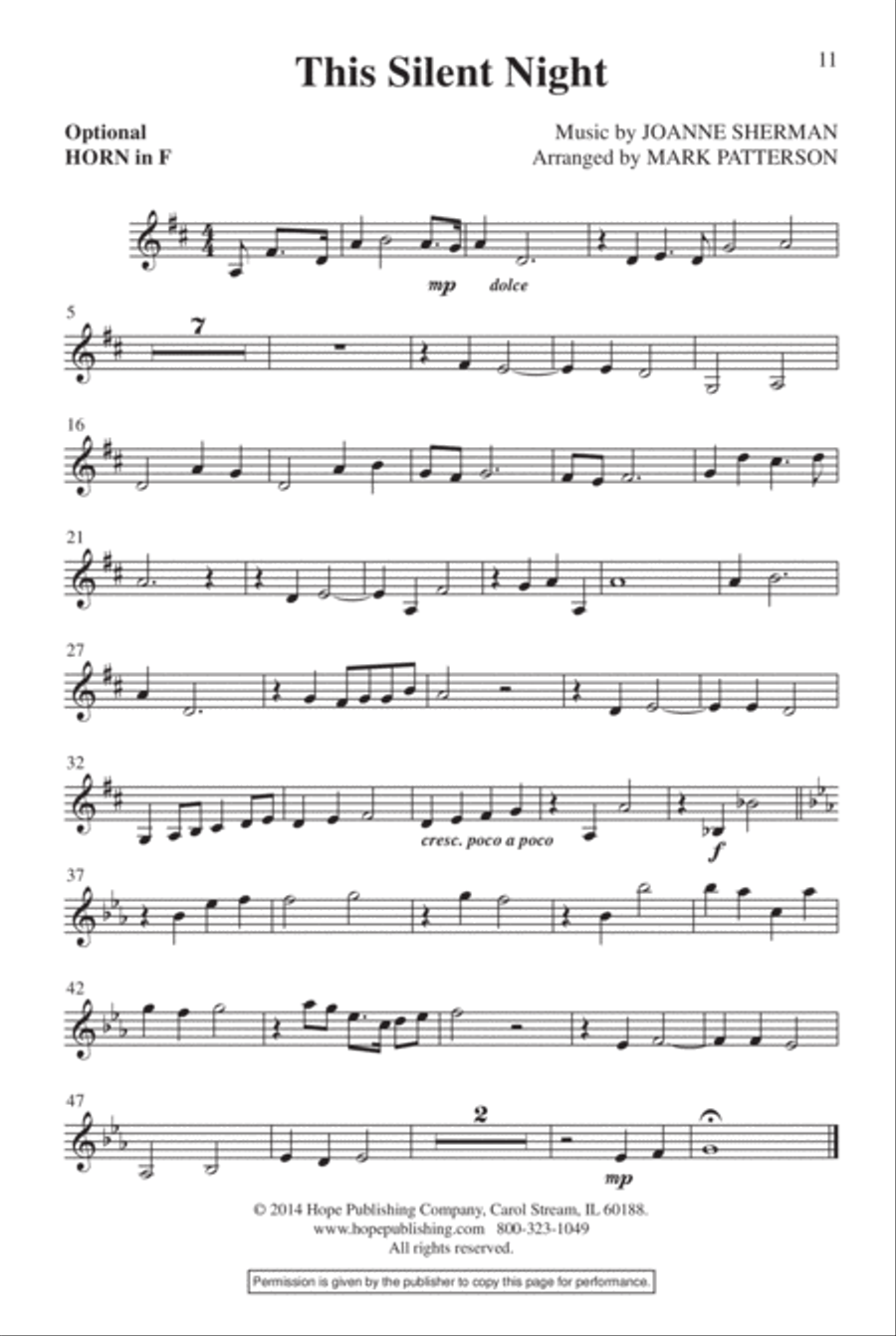 This Silent Night This Silent Night 4-Part scores gallery preview page 12