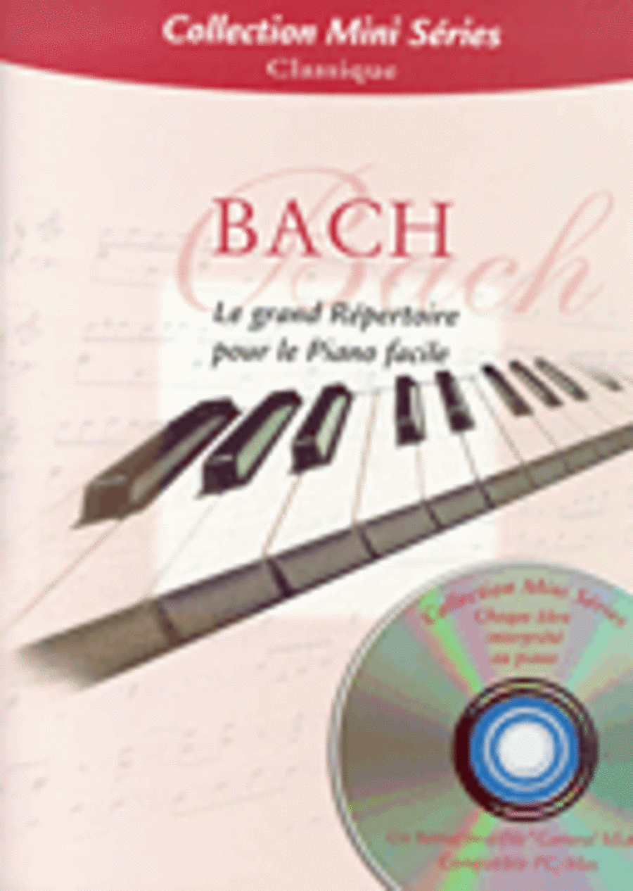 J.S.Bach: Le Grand Repertoire Pour Le Piano Facile