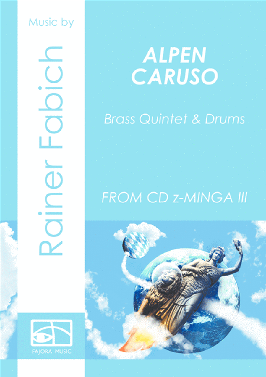 ALPEN CARUSO for Brass Quintet Percussion Ensemble scores gallery preview page 1