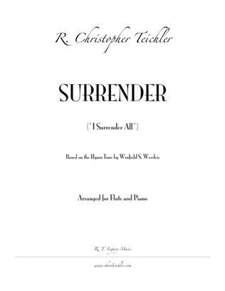 Book cover for Surrender (I Surrender All)