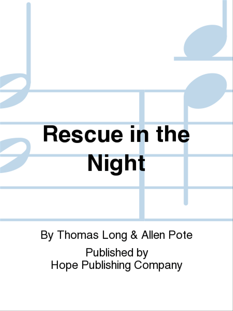 Rescue in the Night Unison Choir scores gallery preview page 1