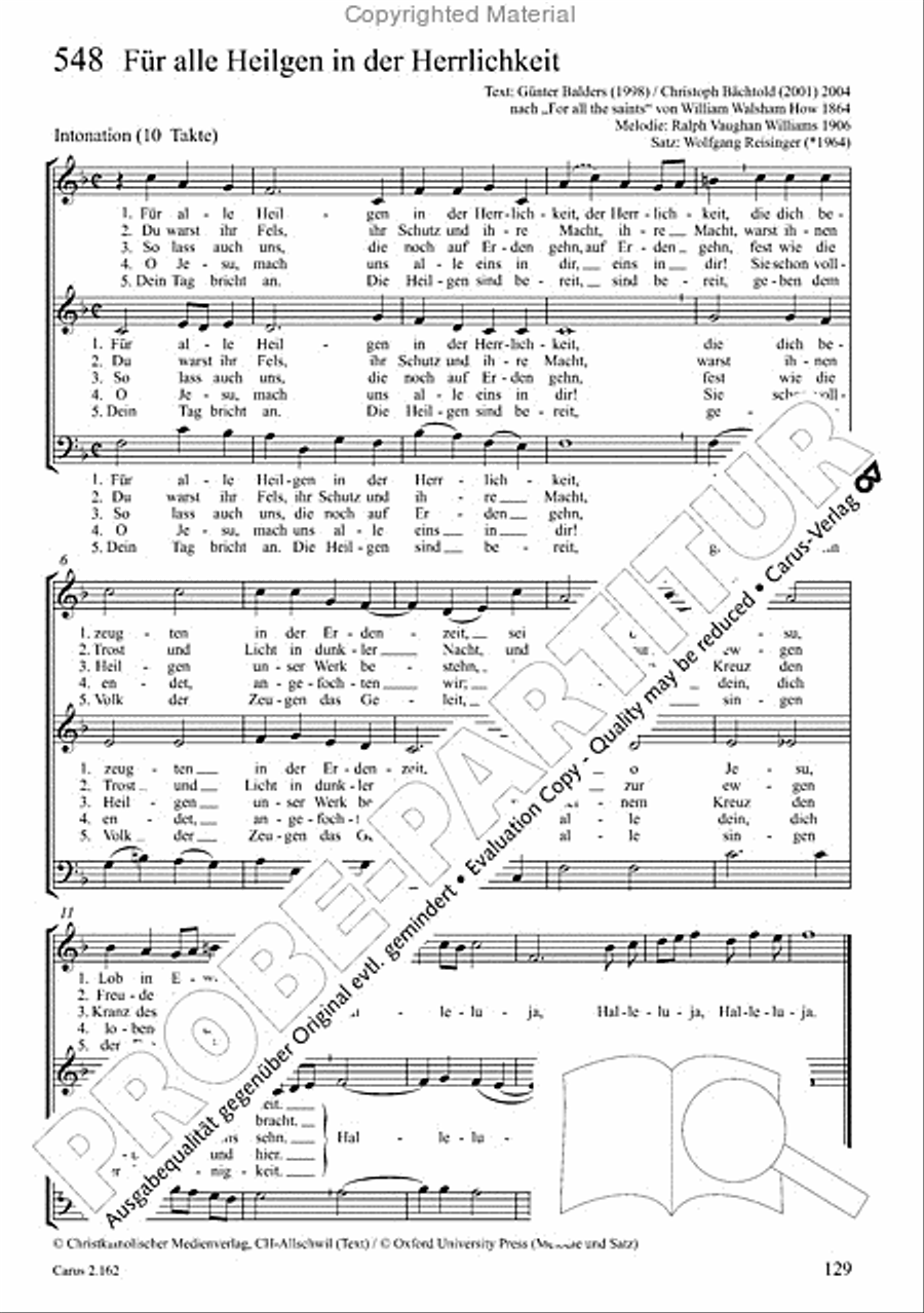 Chorbuch Gotteslob SAM Chorbuch Gotteslob SAM 3-Part scores gallery preview page 130