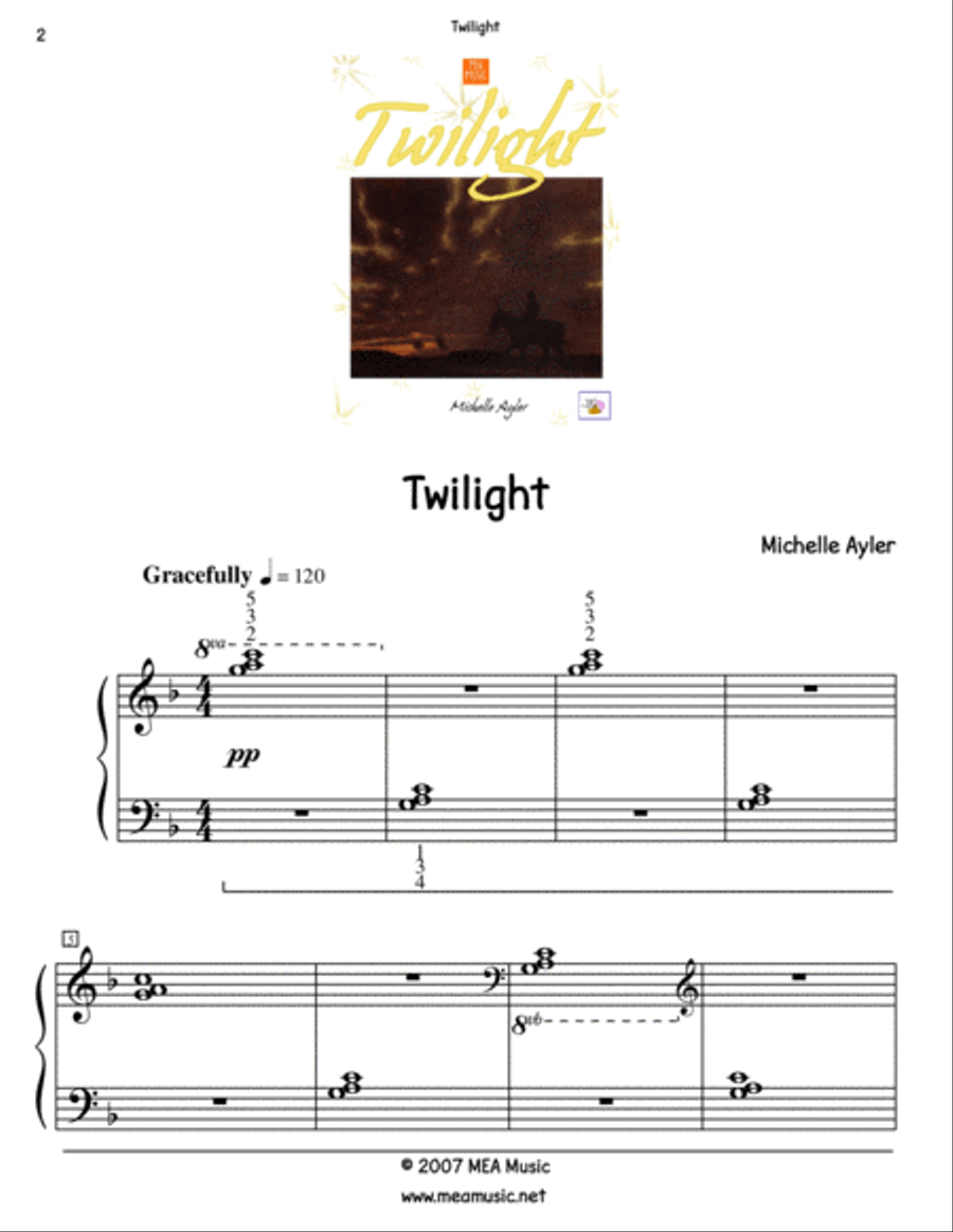 Twilight Piano Method scores gallery preview page 2