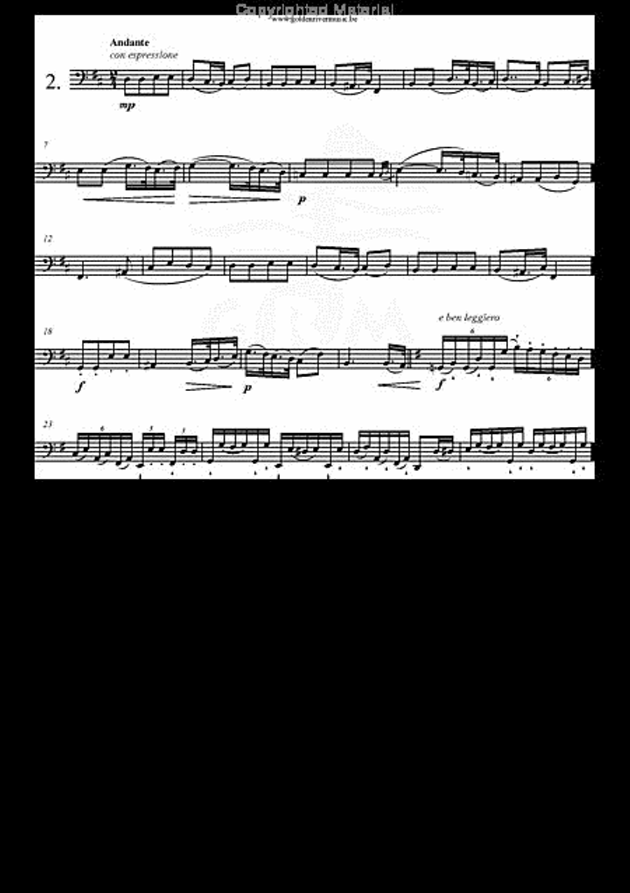 12 Etudes Brillantes Tuba scores gallery preview page 3