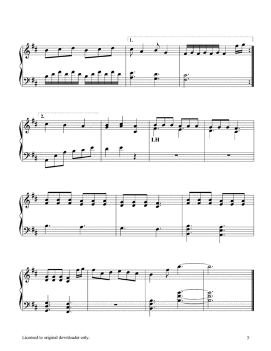 Sketches of Spain Sketches of Spain Harp scores gallery preview page 6