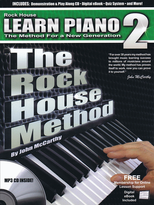 Book cover for The Rock House Method: Learn Piano 2