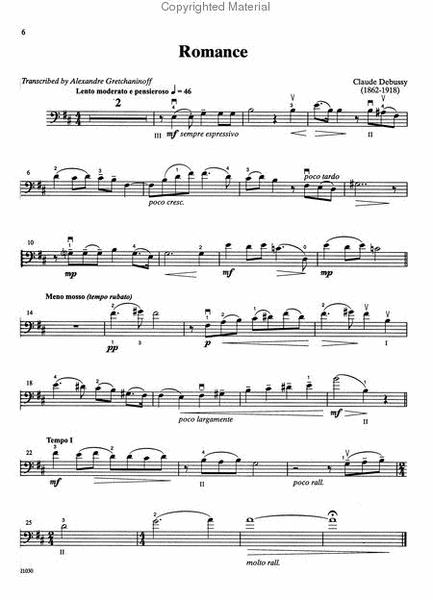Solos for Young Cellists Cello Part and Piano Acc., Volume 3 Piano Accompaniment - Sheet Music