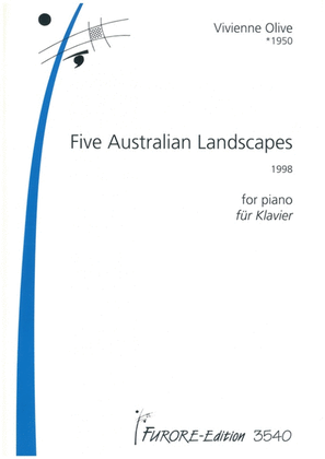 Book cover for Five Australian Landscapes