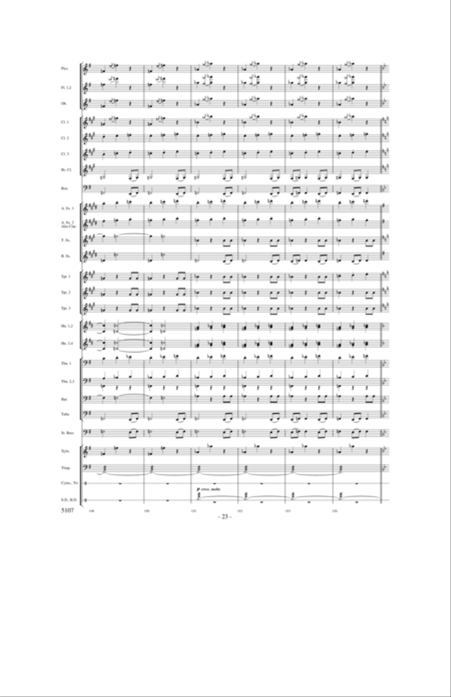 Slavonic Dance No. 1 Slavonic Dance No. 1 Concert Band scores gallery preview page 22