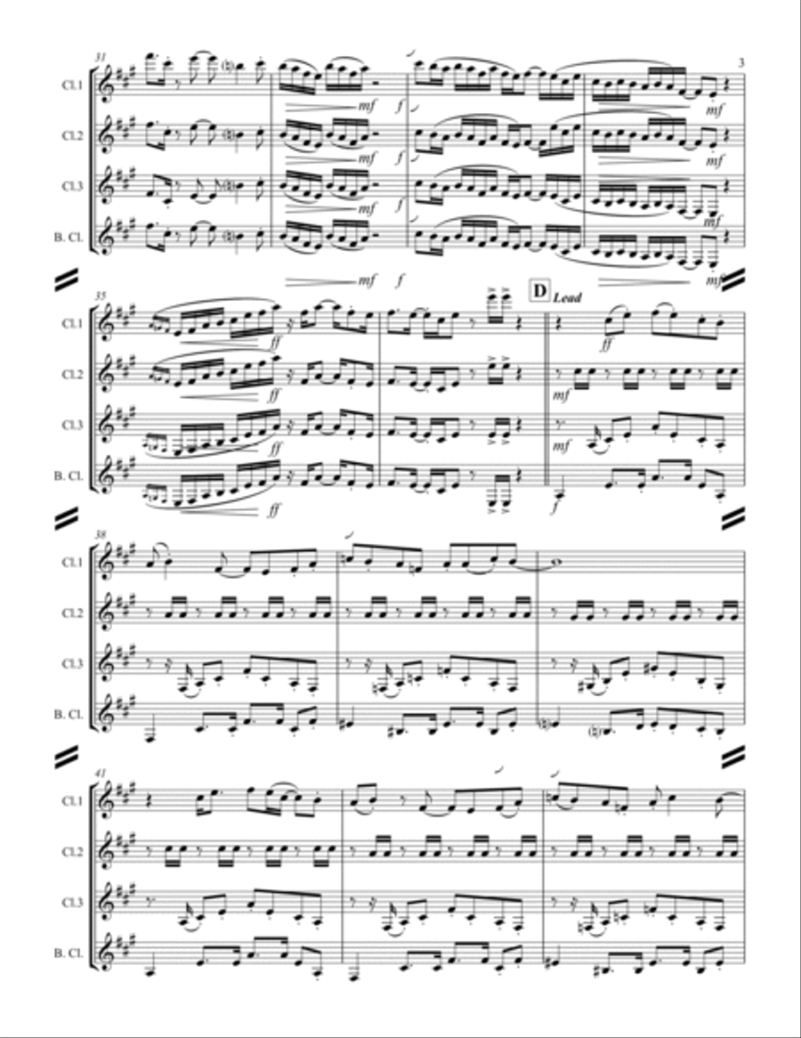 Sir Duke Woodwind Ensemble scores gallery preview page 4