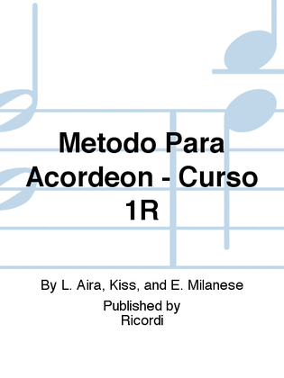 Metodo Para Acordeon - Curso 1R