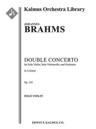 Double Concerto for Violin and Cello in A minor, Op. 102
