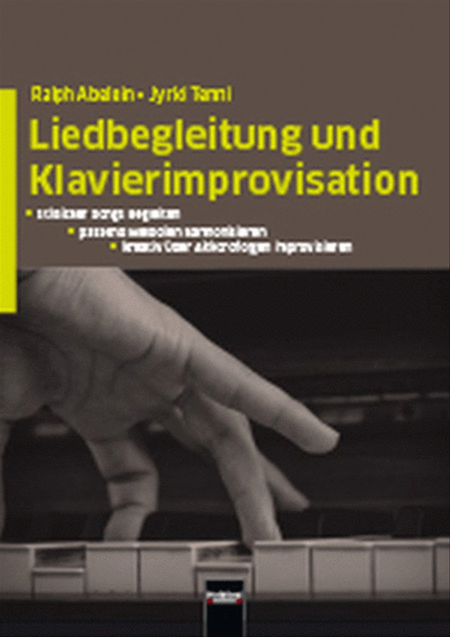 Liedbegeleitung und Klavierimprovisation Piano Solo scores gallery preview page 1