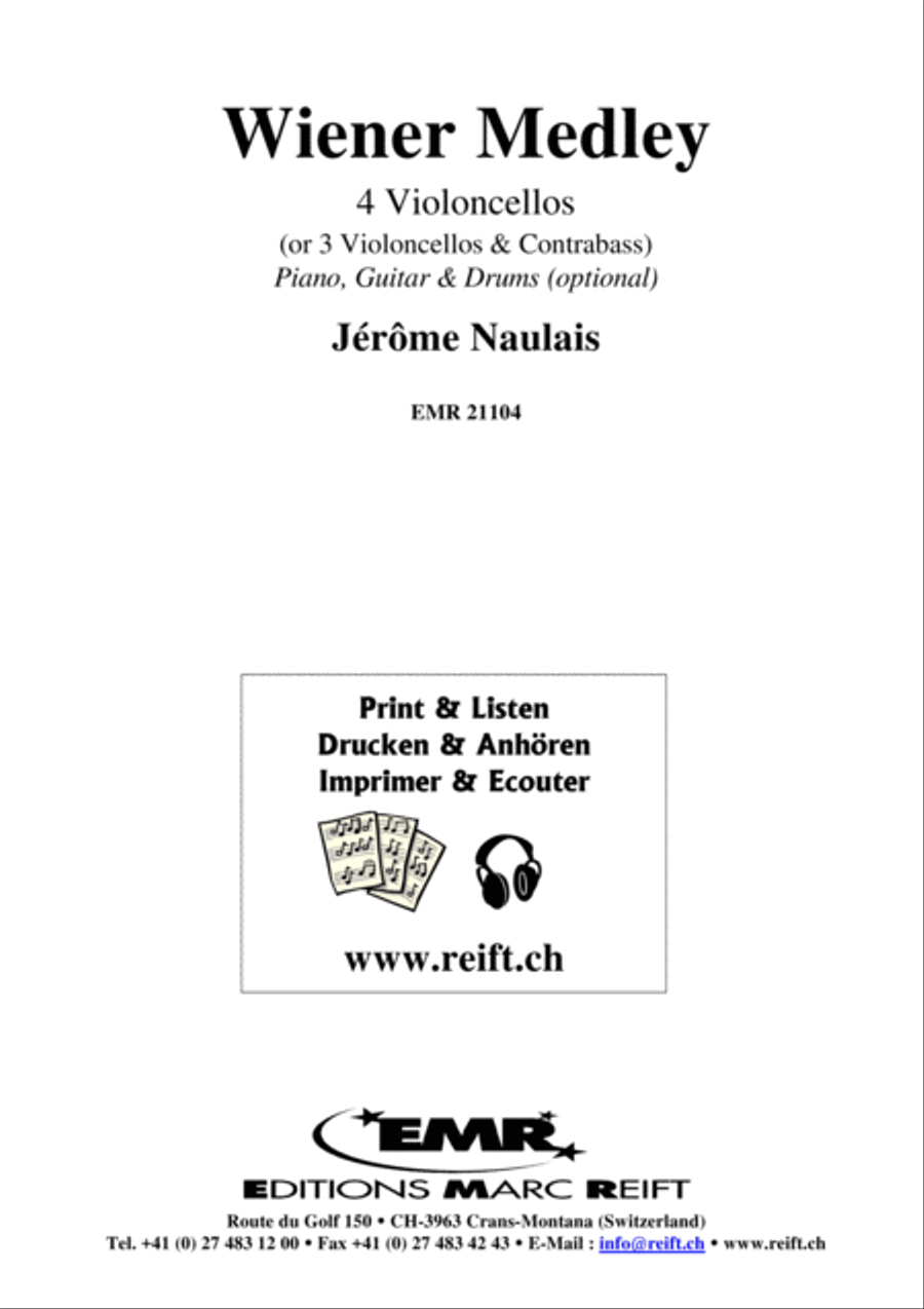 Wiener Medley Cello scores gallery preview page 2