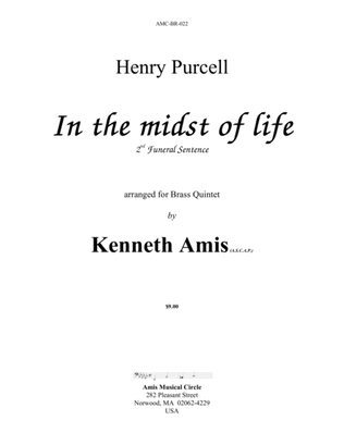 Book cover for In the midst of life