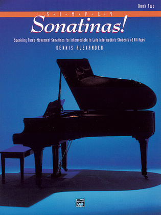 Book cover for Simply Sonatinas!, Book 2