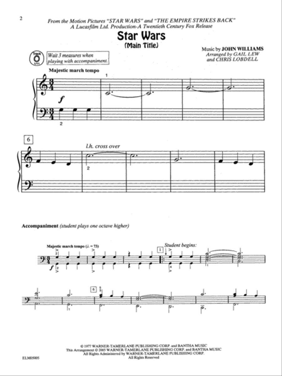 Movie Hits - Early Elementary (Primer Level) Piano Method scores gallery preview page 3