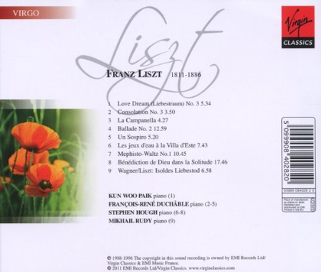Liszt: Reve D'Amour