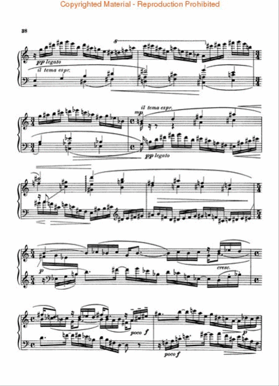 Sonata Piano Solo scores gallery preview page 4