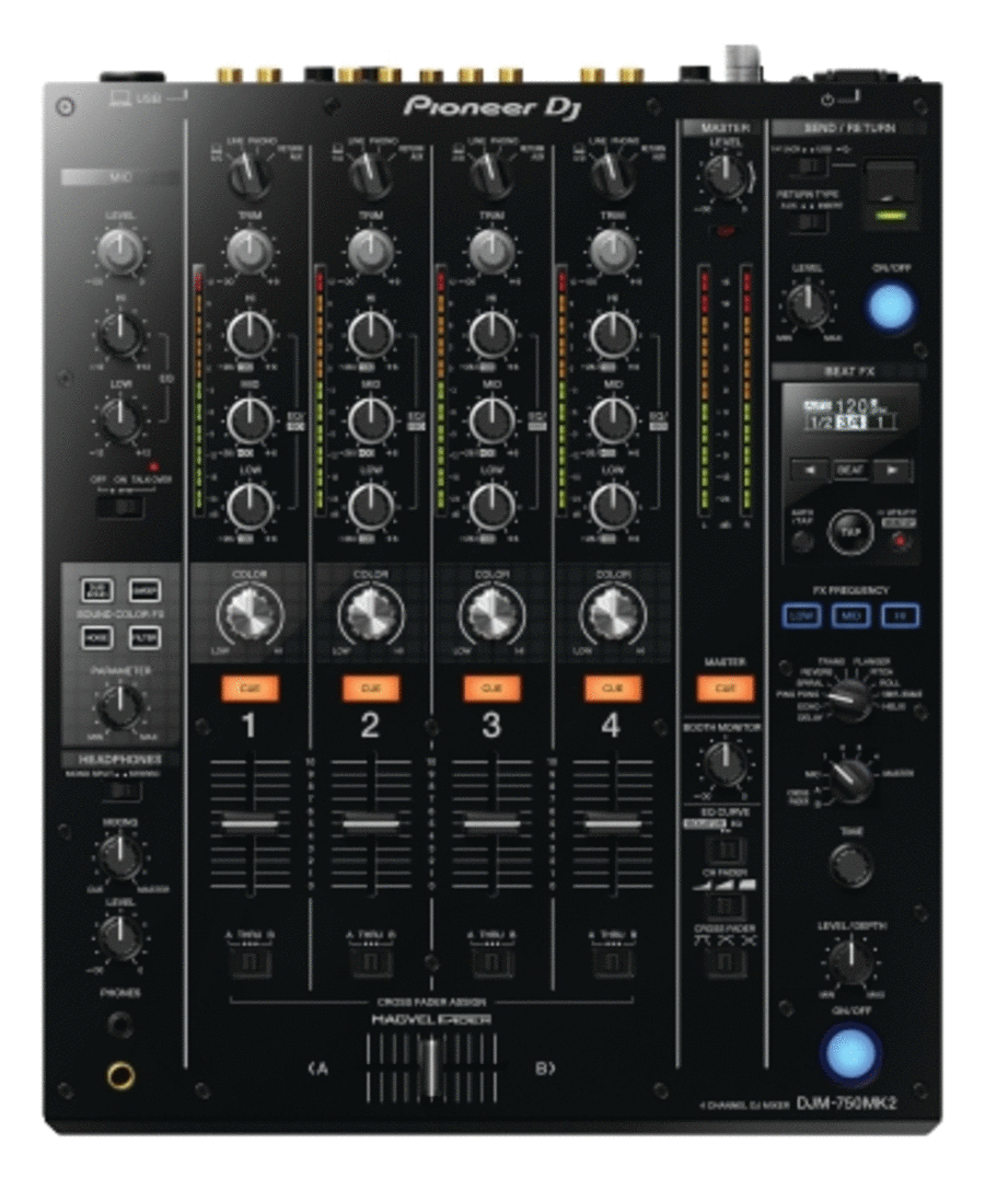 DJM-750MK2 DJ 4 Channel Mixer