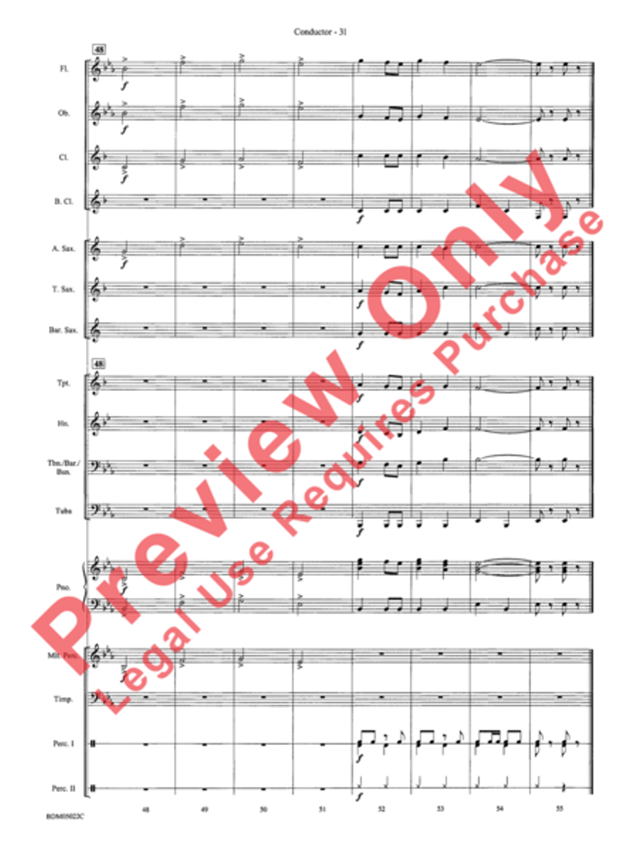Belwin Beginning Band Kit #1 Concert Band scores gallery preview page 34