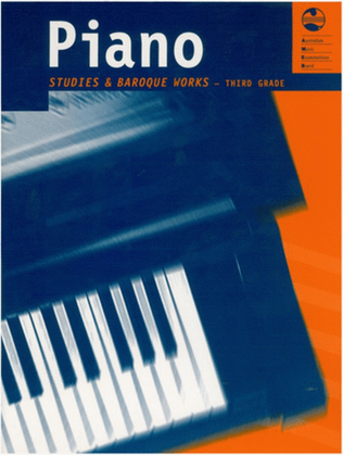 AMEB Piano Studies And Baroque Works Grade 3