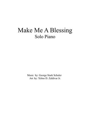 Book cover for Make Me a Blessing