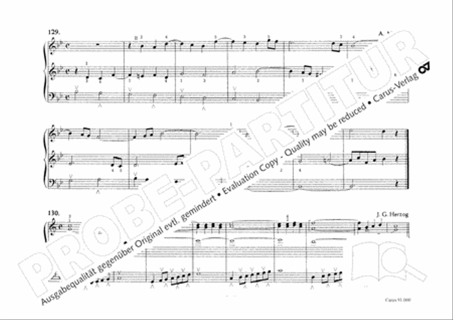 Orgelschule Orgelschule Organ scores gallery preview page 92