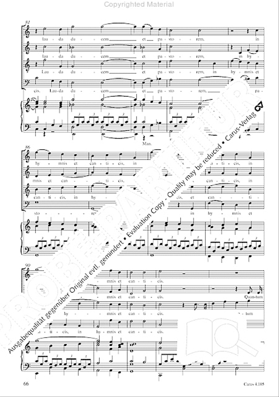 Choral collection Mendelssohn - editionchor Choir scores gallery preview page 67