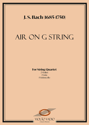 Book cover for Air On The G String - BWV 1068