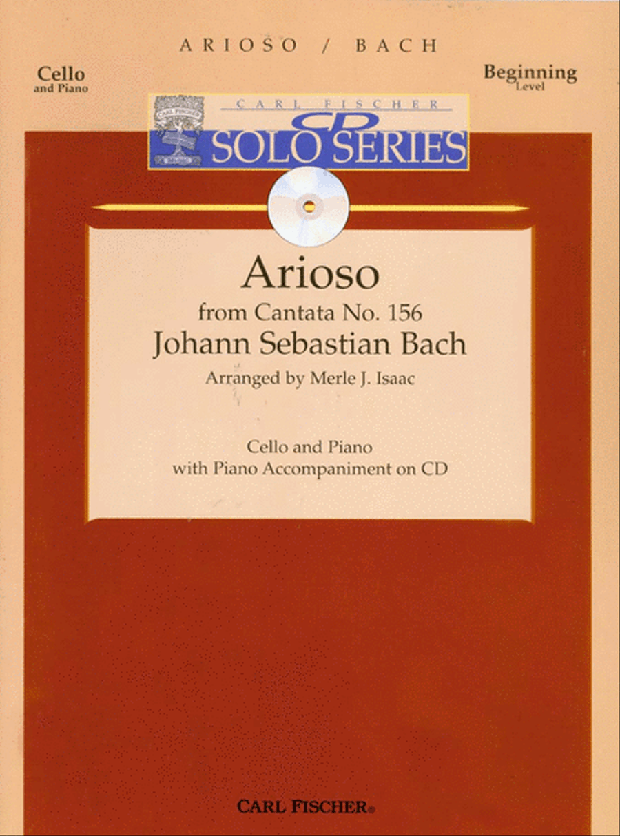 Arioso Arioso Piano Accompaniment scores gallery preview page 1