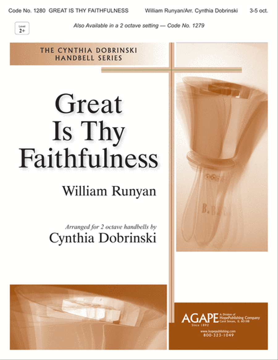 Great Is Thy Faithfulness 5-Octaves scores gallery preview page 1