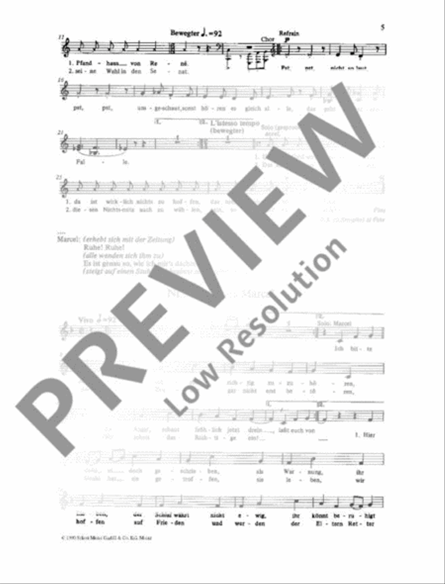 Frieden auf dieser Welt Choir scores gallery preview page 6