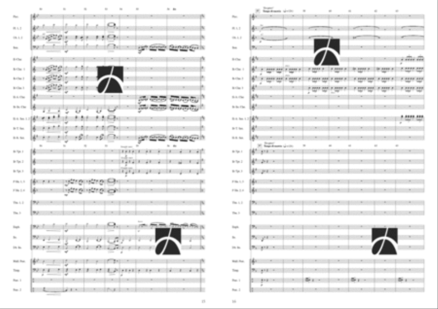 Tanz der Vampire Concert Band scores gallery preview page 6
