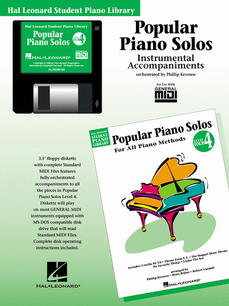 Popular Piano Solos - Level 4 - GM Disk