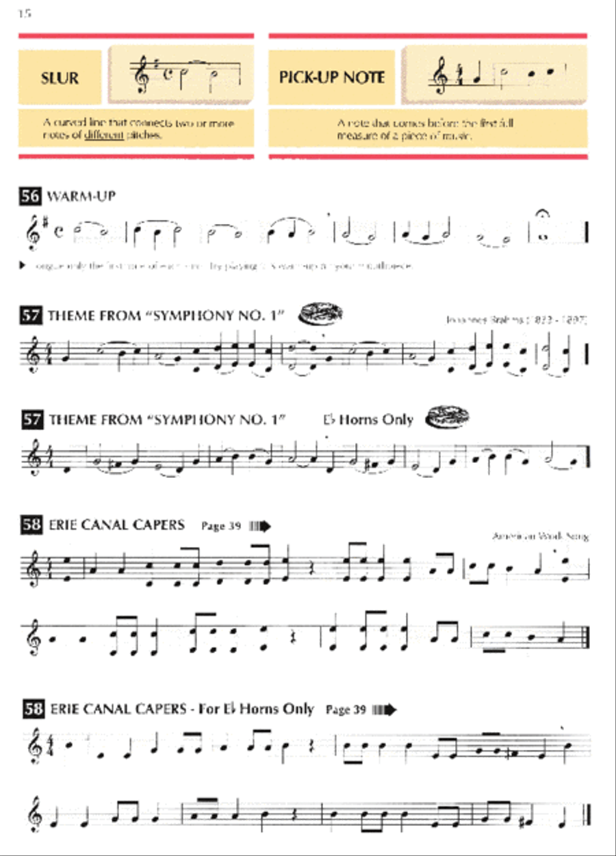 Standard of Excellence Book 1, Eb Horn