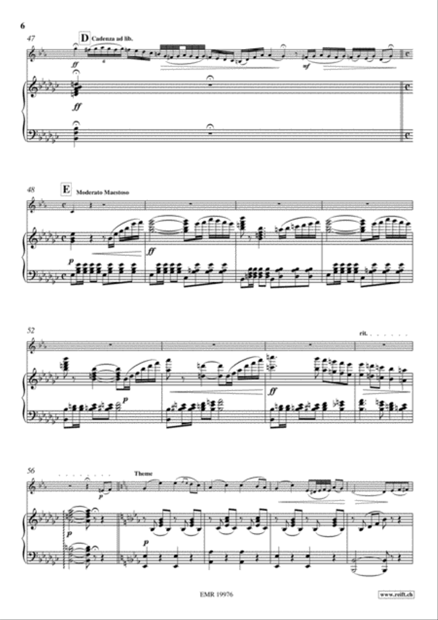 Fantaisie Brillante Fantaisie Brillante Voice Solo scores gallery preview page 6