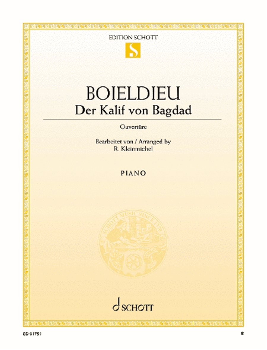 The Caliph of Baghdad The Caliph of Baghdad Piano Solo scores gallery preview page 1