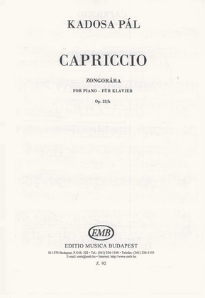 Capriccio Op.23-H