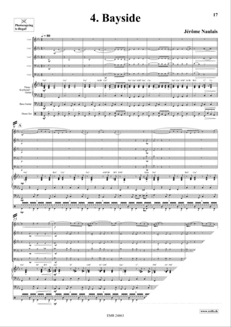 Play With Your Band Volume 1 Brass Ensemble scores gallery preview page 7